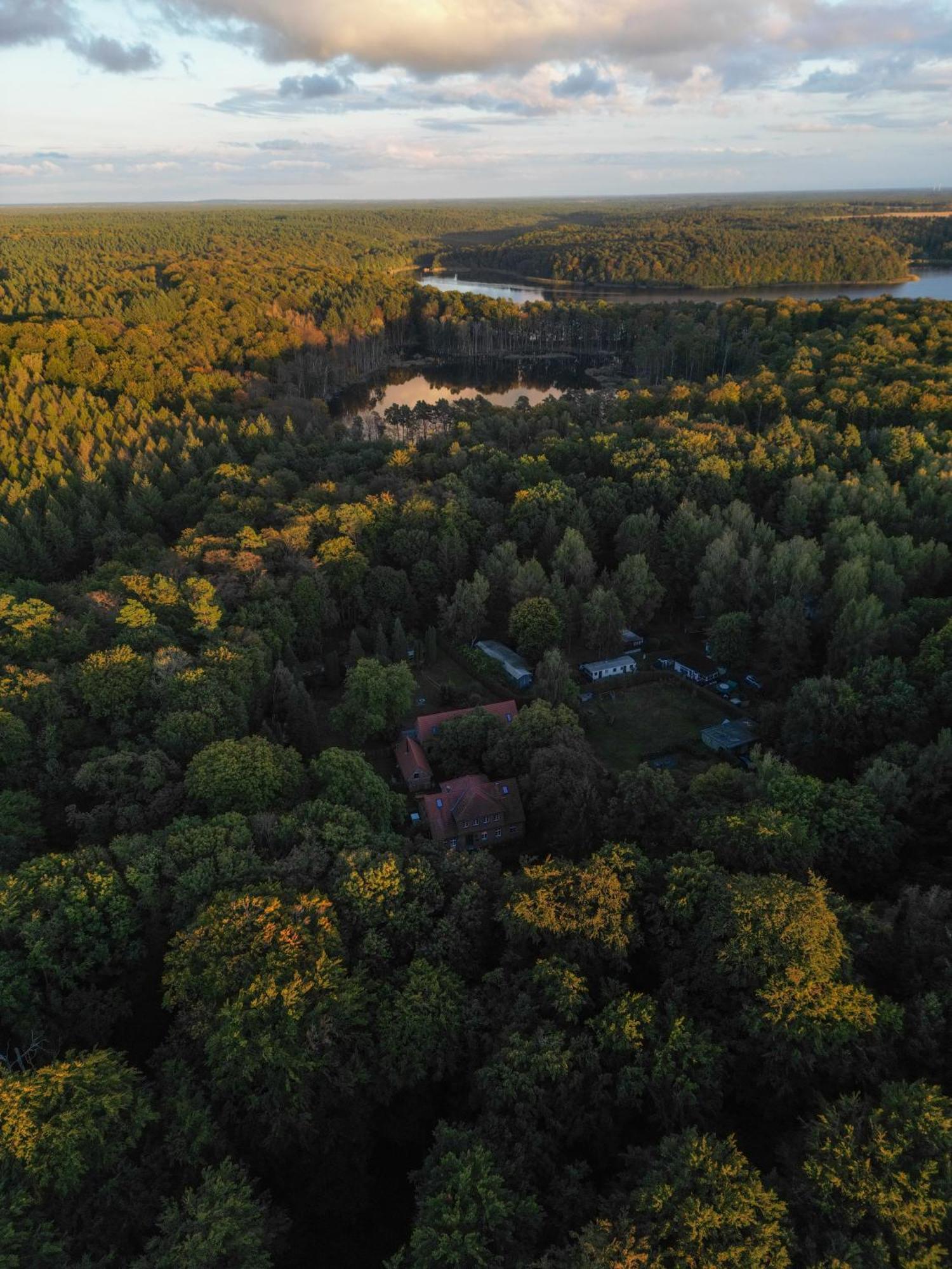 Wald- Und Seeidyll Im Historischen Forsthaus Neuruppin Kültér fotó